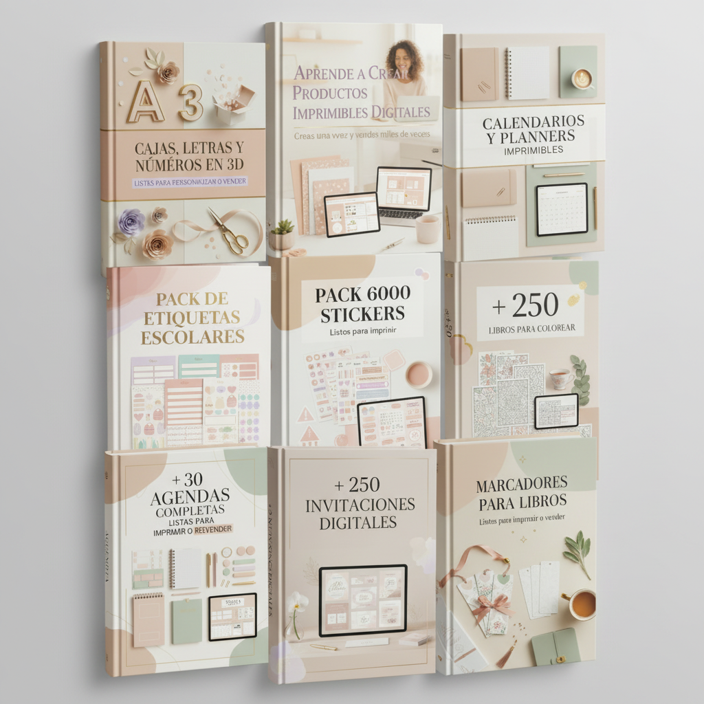 Libros digitales ordenados