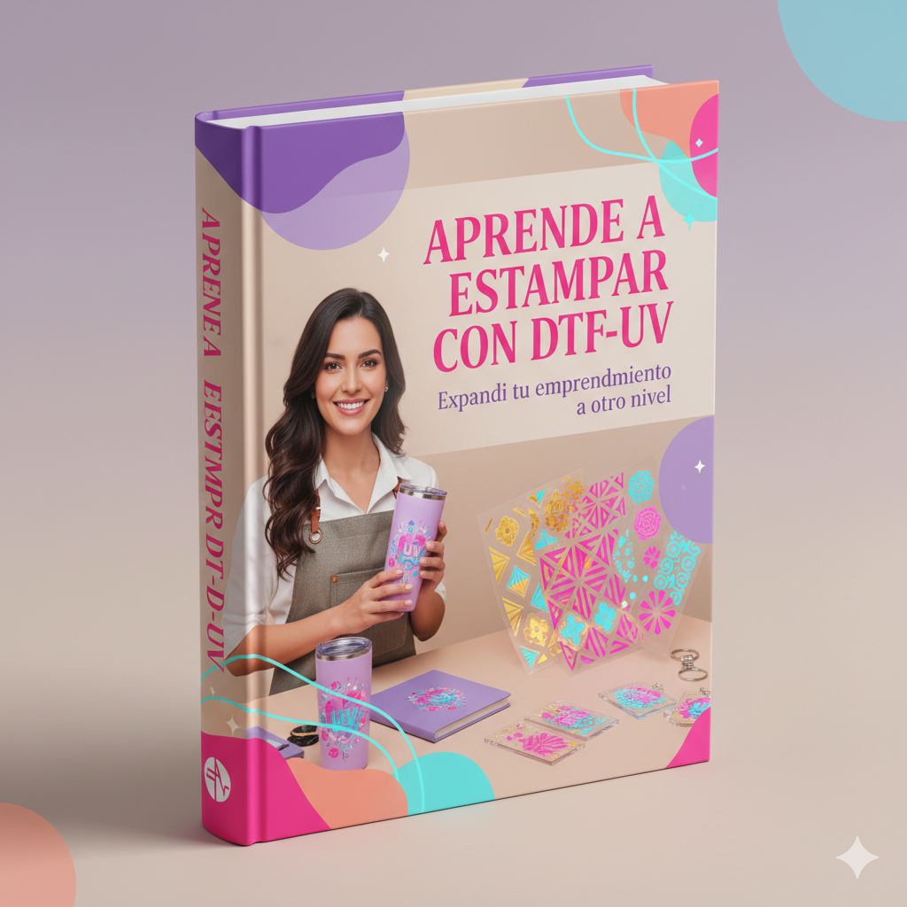 APRENDE A ESTAMPAR Y DISEÑAR CON DTF-UV